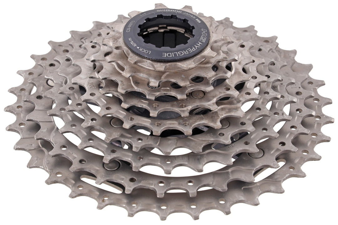 Shimano XTR CS-M970 Mountain Bike Cassette 9 Speed 11-34T Titanium Gravel MTB XC