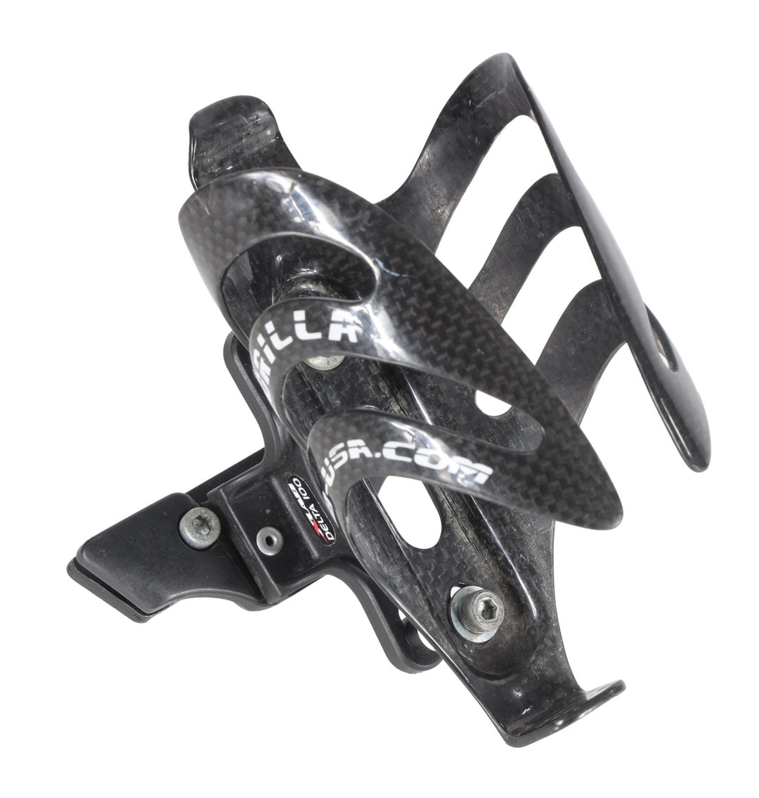 XLAB Gorilla Triathlon Bike Carbon Water Bottle Cage w/ Delta 100 Saddle Mount