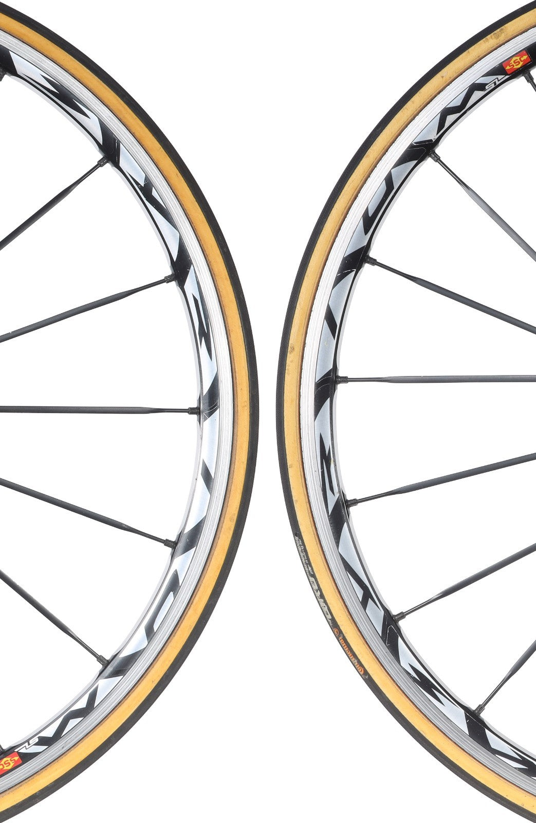 Mavic Ksyrium SL SSC Alloy Tubular Road Bike Wheelset 700c Shimano 11 Spd QR Rim