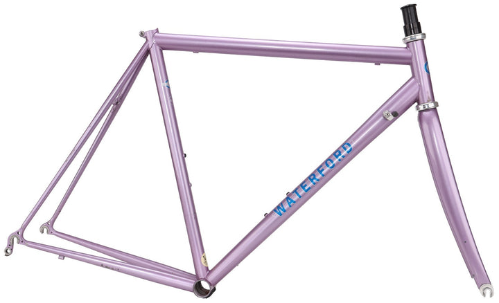 Waterford R-33 Steel Road Bike Frameset 56cm Carbon PURPLE 700c QR Rim Brake USA