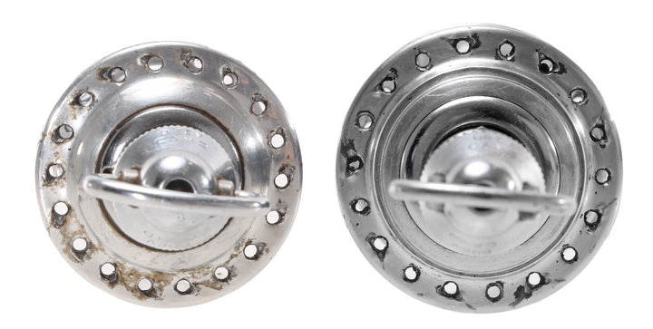 Campagnolo Record Low Flange Road Bike Hub Set 36H 100/132.5mm QR ENG Thread