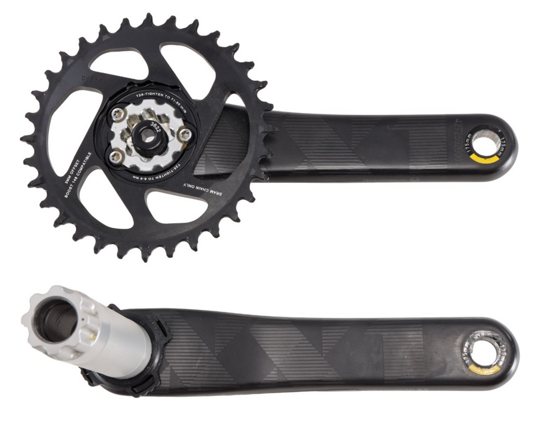 SRAM XX1 Eagle Carbon DUB SL Mountain Bike Crankset 175mm 32T 3mm Offset MTB XC