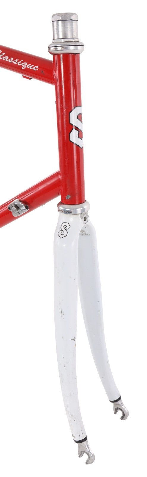 Serotta Classique Steel Road Bike Frameset 60cm Carbon Fork RED 700c Reynolds