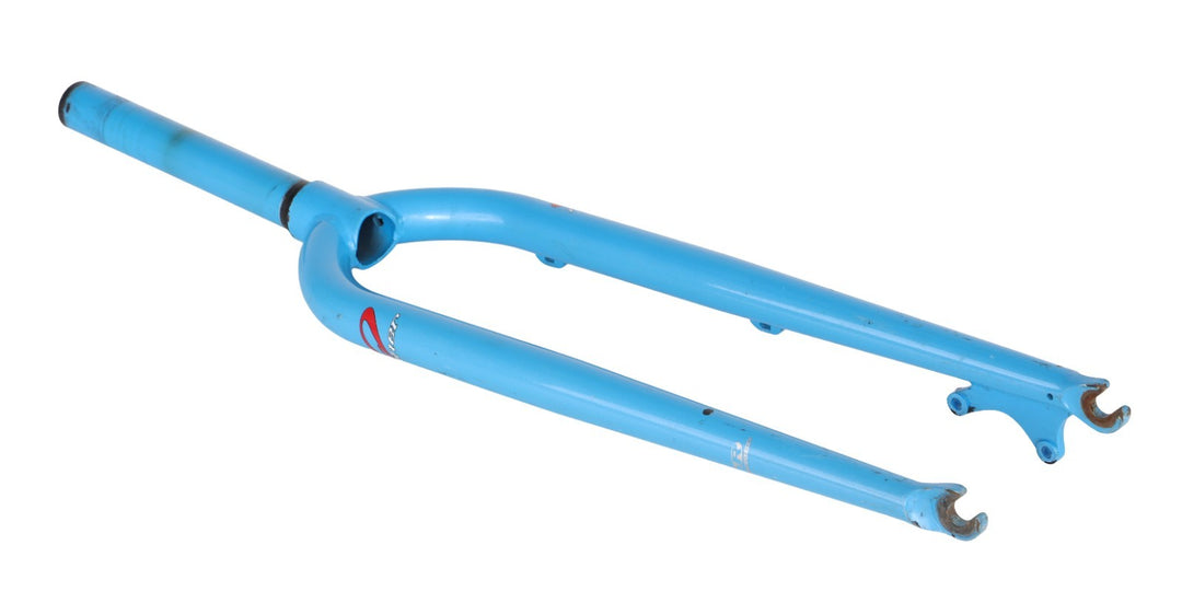 Niner Reynolds Steel Mtn Bike Fork 29" Disc 1 1/8" Straight BLUE 9x 100mm QR MTB
