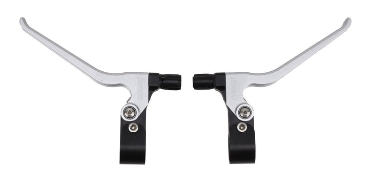 IRD Cafam-L Mountain Bike Brake Lever Set Long Pull BLACK/SILVER Mechanical MTB