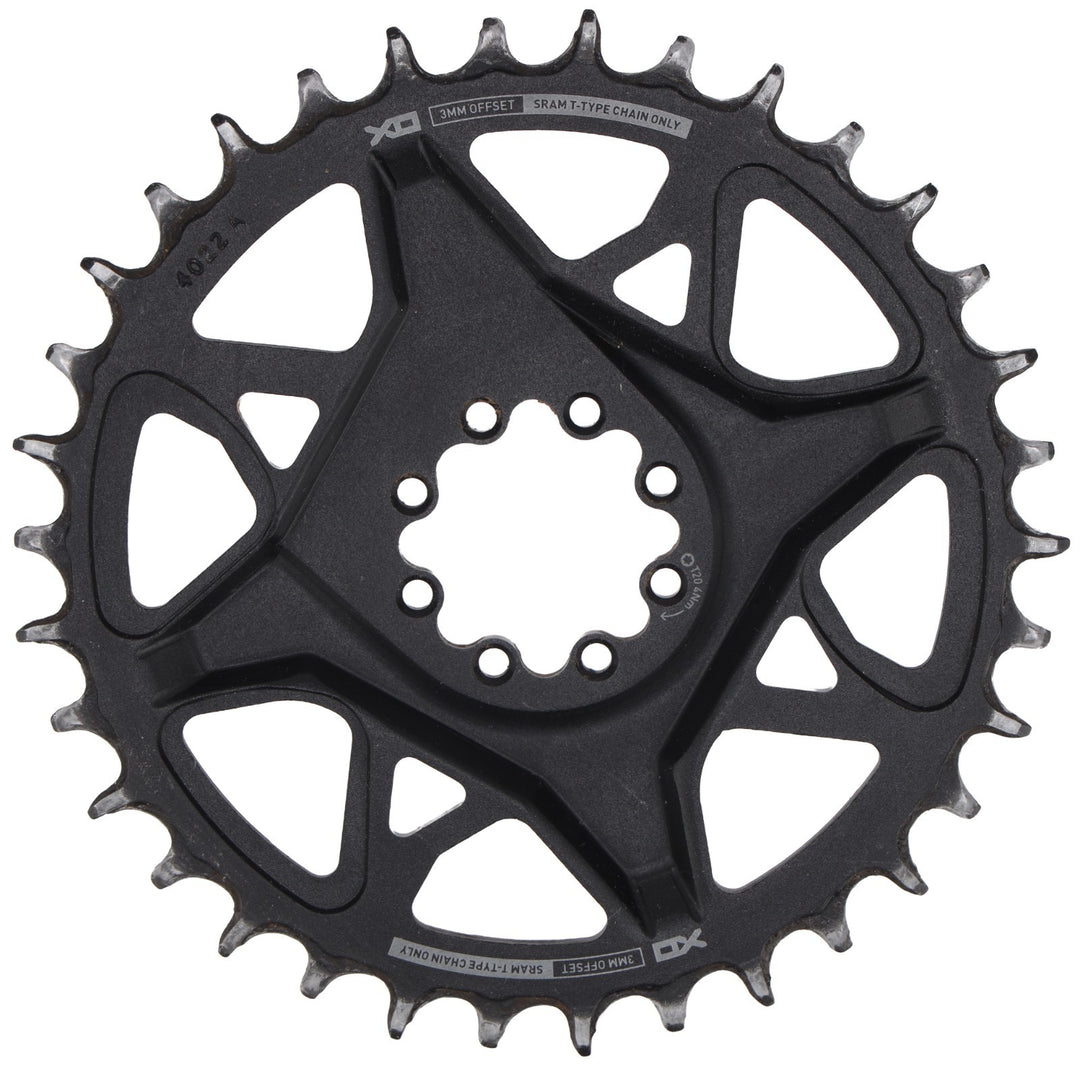 SRAM X0 Eagle Transmission 12s Mtn Bike Chainring 34T 8-Bolt Direct Mount T-Type