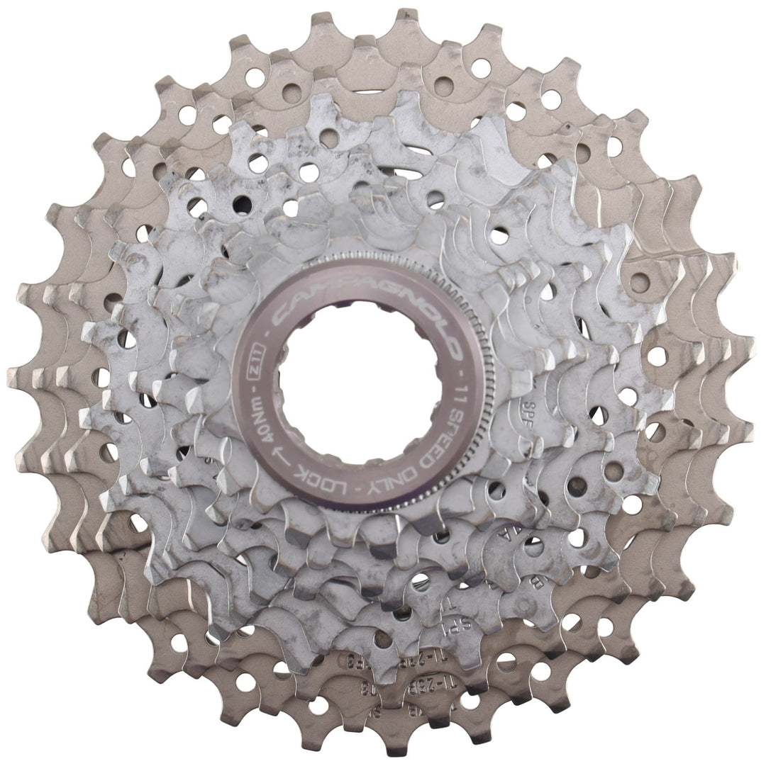 Campagnolo Record 11 Speed Road Bike Cassette 11-27T Ultra-Shift Titanium Steel