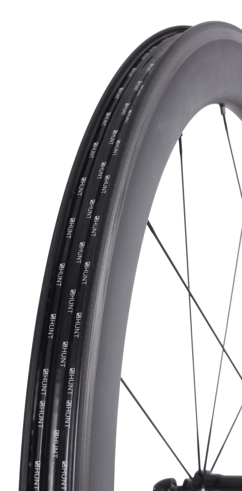 HUNT 54 Aerodynamicist Carbon Tubeless Road FRONT Wheel 700c QR Rim CeramicSpeed