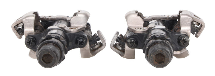 Shimano Deore PD-M520 SPD Clipless Mountain Bike Pedals 2 Bolt 9/16" w/ Cleats