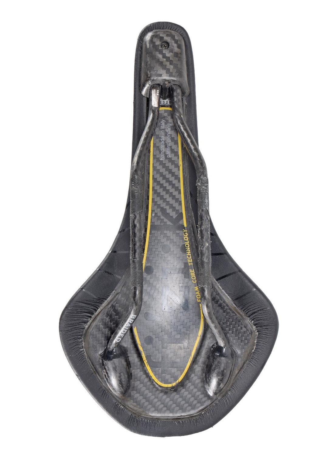 Fizik Vento Antares 00 Carbon Road Bike Saddle 142mm 7 x 9mm Braided Rail Gravel