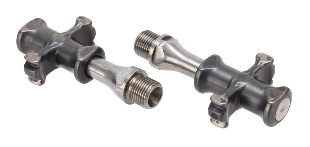 Coombe Millennium Clipless Road Bike Pedals w/Cleats Vintage Steel