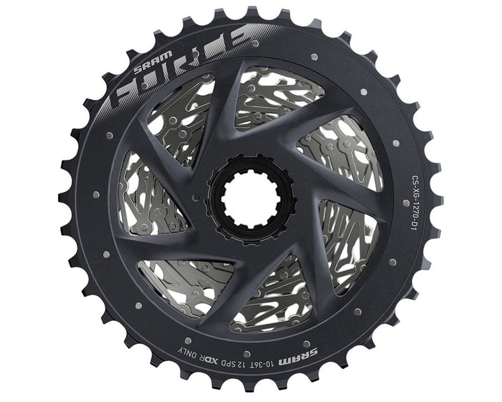 SRAM Force 12 Speed Road Bike Cassette 10-36T XDR Gravel Race CS-XG-1270-D1