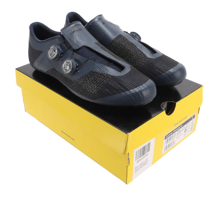 Mavic Cosmic Ultimate III Carbon Road Bike Shoes EU 46 US Men 11.5 BLUE 3-Bolt