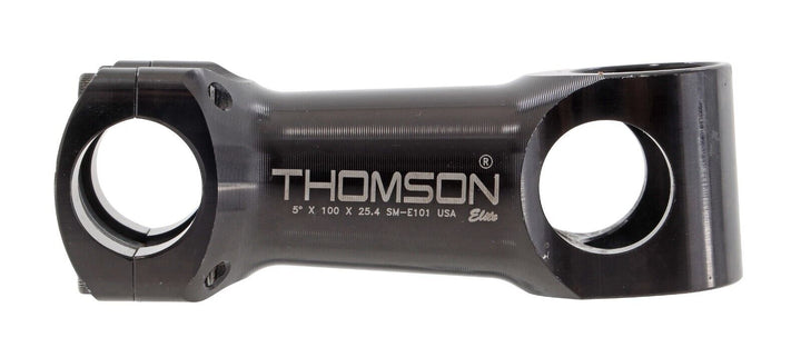 Thomson Elite Alloy Mtn Bike Stem 25.4 x 100mm 5° Cycling Black Gravel SM-E101