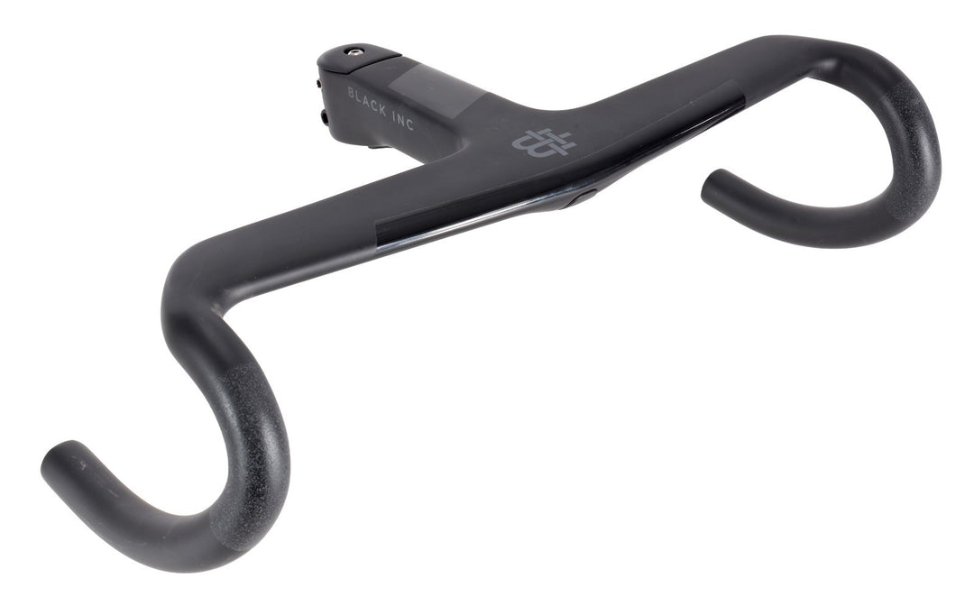 Black Inc Integrated Aero Road Bike Barstem AB02 Carbon Cockpit 400 x 130mm -6º