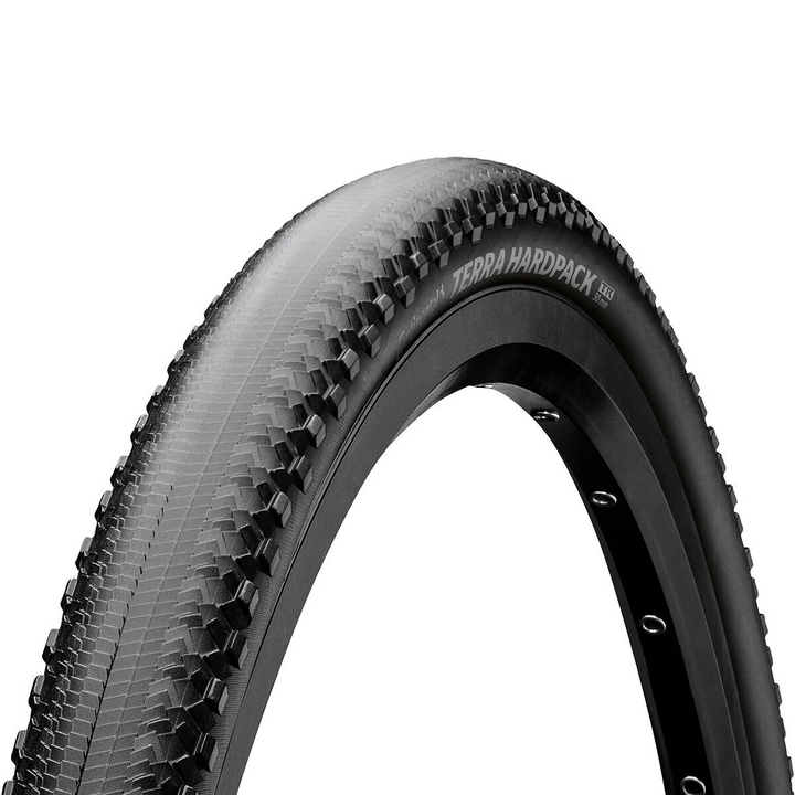 Continental Terra TR Hardpack Shieldwall Gravel Bike Tire 700 x 50mm BLACK/BLACK