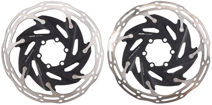 SRAM CenterLine CLX-R Road Bike 6-Bolt Disc Brake Rotors 160mm 1 PAIR Gravel