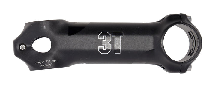 3T ARX II Team Alloy Road Bike Stem 31.8x 110mm BLACK 6º Gravel 1 1/8" CX Race