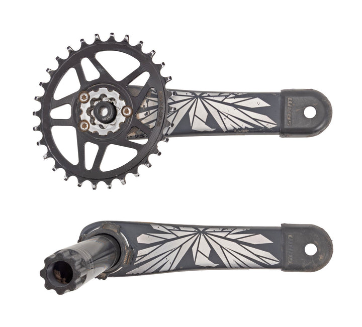 SRAM X01 Eagle Carbon DUB SB+ 30T MTB Crankset 170mm 3mm Offset 12s Wolf Tooth