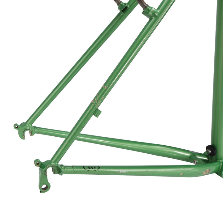 Ibis Hakkalugi Steel Cyclocross Frameset 52cm GANGRENE 700c Cycling Vintage '90s
