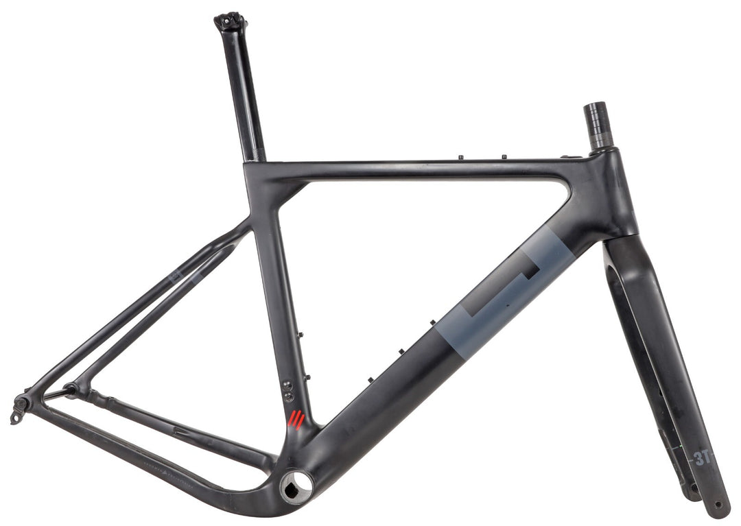 3T Exploro LTD Carbon Gravel Bike Frameset Disc MEDIUM Black 700c 51mm 2020