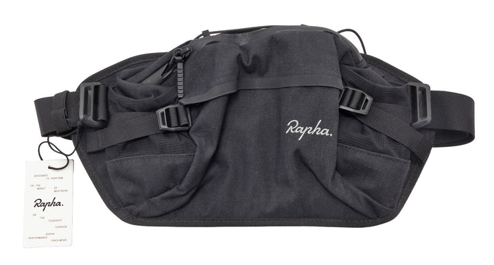 Rapha Trail Mountain Bike Hip Pack 3L Black Water Bottle MTB XC Enduro DH