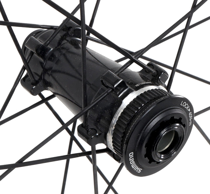 HUNT 65 Carbon Aero CL Disc Tubeless Road FRONT Wheel 12 x 100mm 700c EZO Race