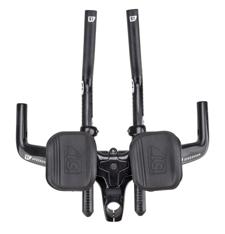 51 Speedshop Carbon Mono Riser Aerobar Triathlon Bike Cockpit w/ FSM Extensions