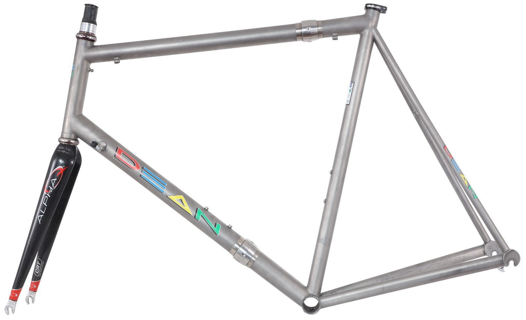 DEAN Bikes El Diente Travel Titanium Road Frameset XXL QR Rim SS Couplers USA