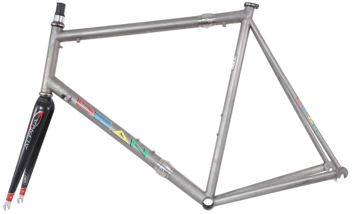 DEAN Bikes El Diente Travel Titanium Road Frameset XXL QR Rim SS Couplers USA