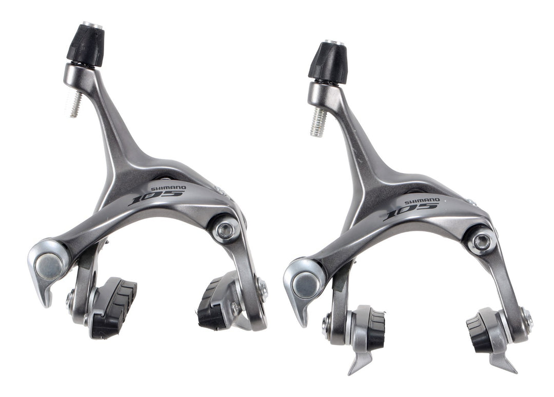 Shimano 105 BR-5700 Road Bike Rim Brake Caliper SET F/R Gray Dual Pivot Alloy