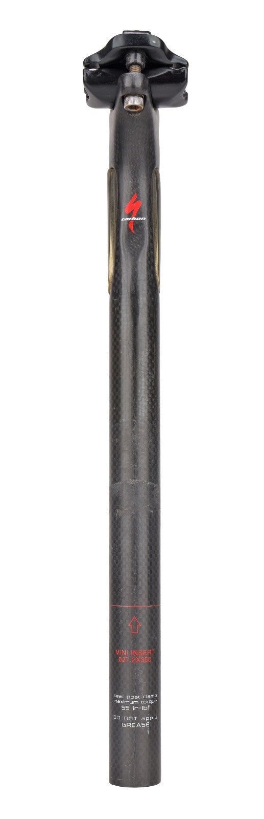 Specialized FACT Carbon Road Gravel Bike Seatpost 27.2 x 350mm 25mm OS w/ Zertz