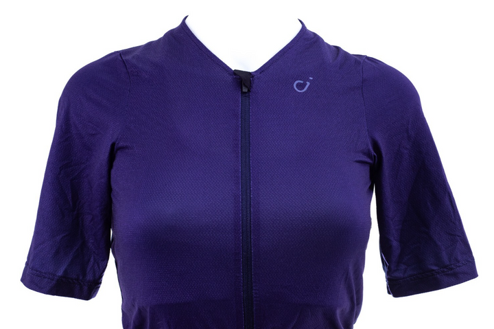 Velocio Women Concept Short Sleeve Jersey MEDIUM Blue Road Gravel Bike CX MTB