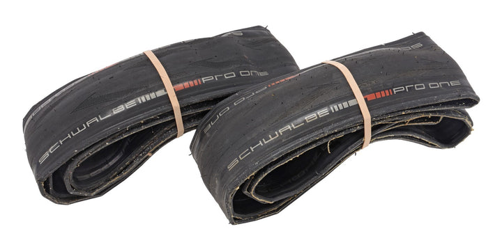 Schwalbe Pro One Tubeless Road Bike Tire PAIR 700 x 32c TLE Addix Race 127tpi