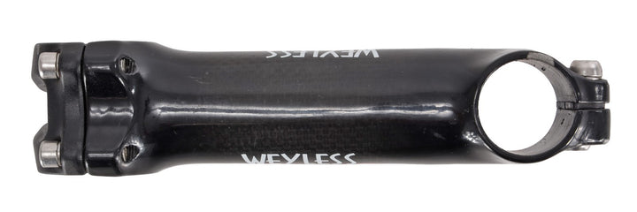 Weyless Carbon Road Bike Stem 31.8 x 130mm 6º Black 1-1/8"