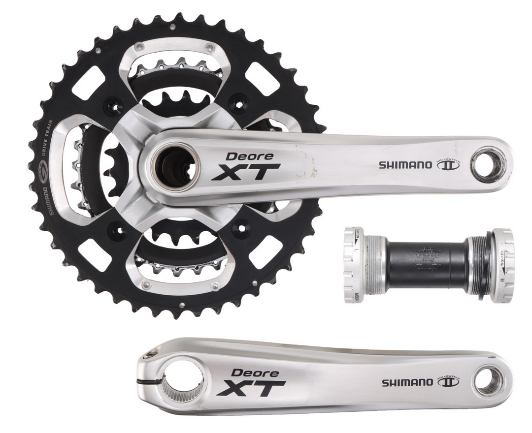 Shimano Deore XT FC-M770 3 x 9 Speed Mountain Bike Crankset 175mm 44/32/22T