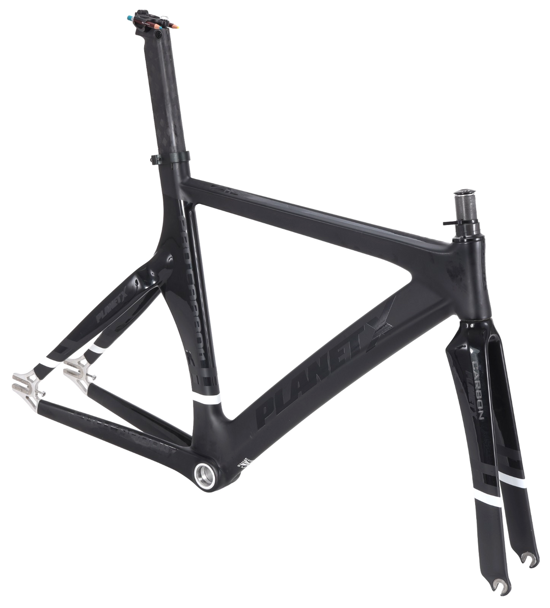 Planet X Pro Carbon Pista Track Bike Frameset SM Black 700c Great Britain 2018