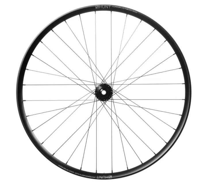 HUNT E_Enduro Wide 27.5" Alloy Mtn Bike FRONT Wheel 6B Disc 15x 110mm 37mm eMTB