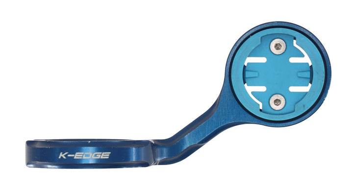K-Edge Wahoo Computer Mount 31.8mm Clamp BLUE Road Gravel Mountain Cycling
