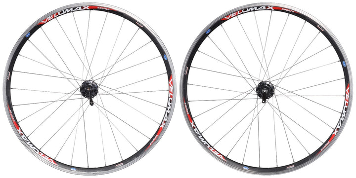 Velomax Sagitta Alloy Clincher Road Bike Wheelset Disc Shimano 10s Rim QR 700c