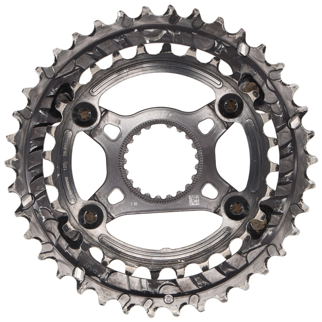 Shimano XTR 2x 12 Speed 28/38T Direct Mount Chainring Set FC-M9120-B2 Mtn Bike