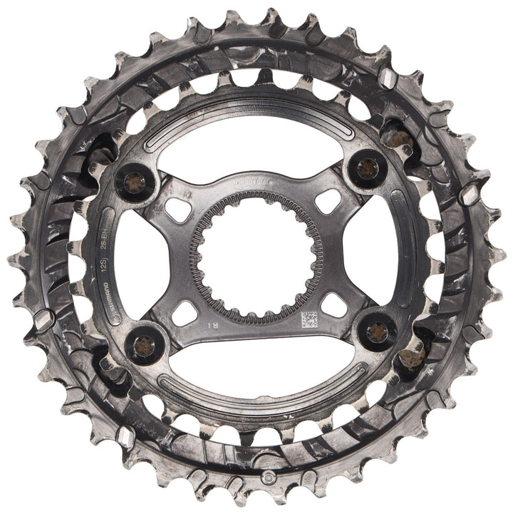 Shimano XTR 2x 12 Speed 28/38T Direct Mount Chainring Set FC-M9120-B2 Mtn Bike
