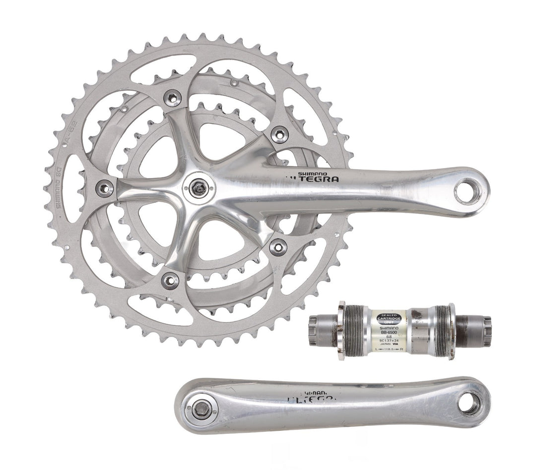 Shimano Ultegra FC-6503 3x 9 Speed Road Bike Crankset 175mm 30/42/52T 130/74 BCD