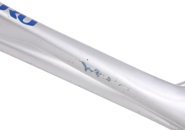 Guru Crono Carbon Triathlon TT Bike Frameset QR Rim Brake 54cm Silver/Blue 700c