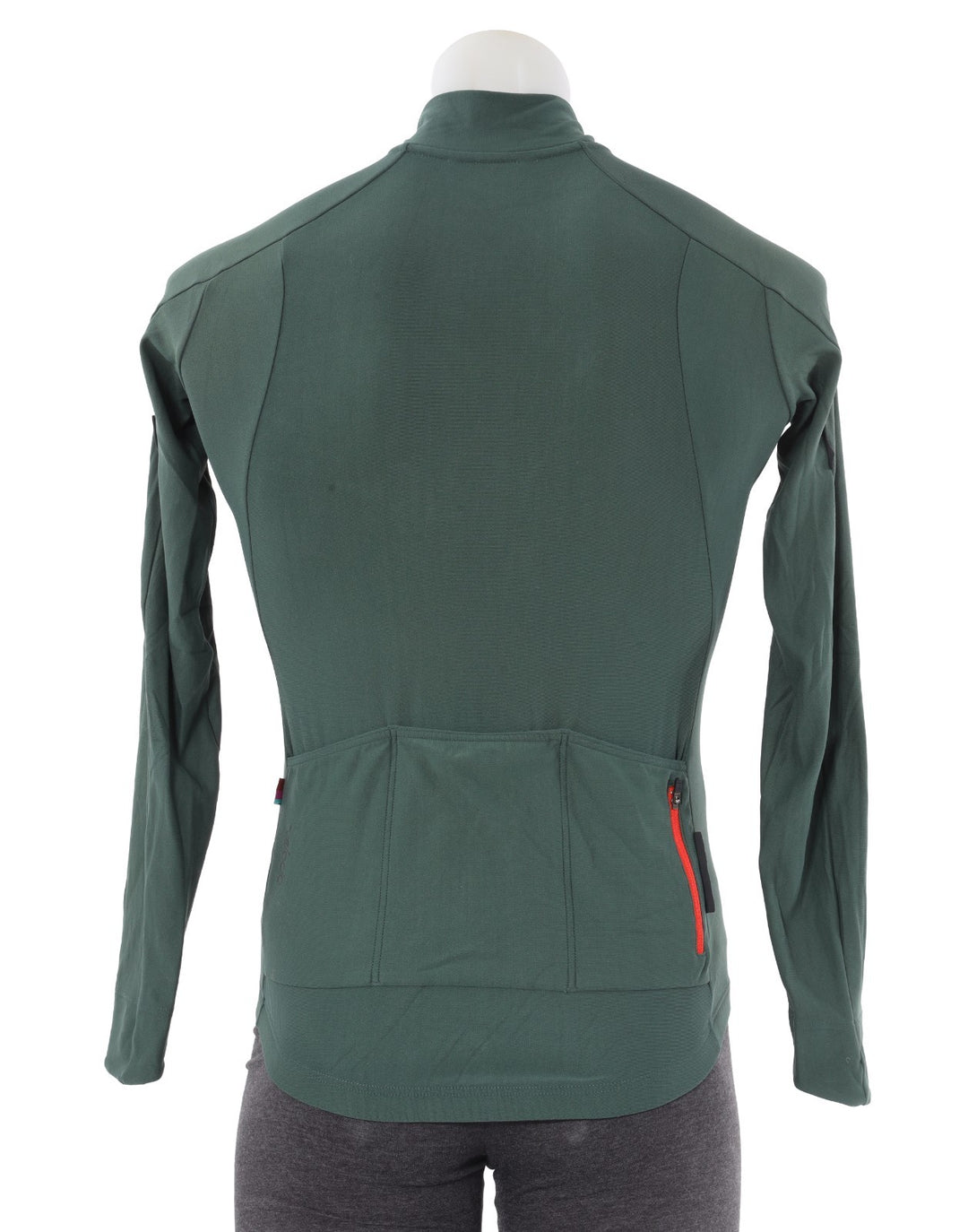 Velocio ONE Long Sleeve Men Zip Cycling Jersey MEDIUM Green Road Bike Cycling