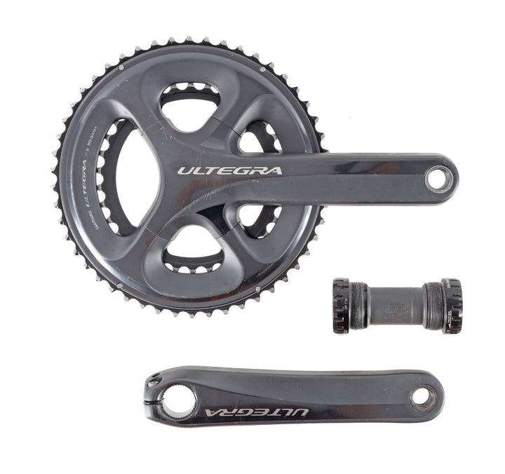 Shimano Ultegra FC-6800 2x 11s Compact Road Bike 175mm Crankset 50/34T w/ BB