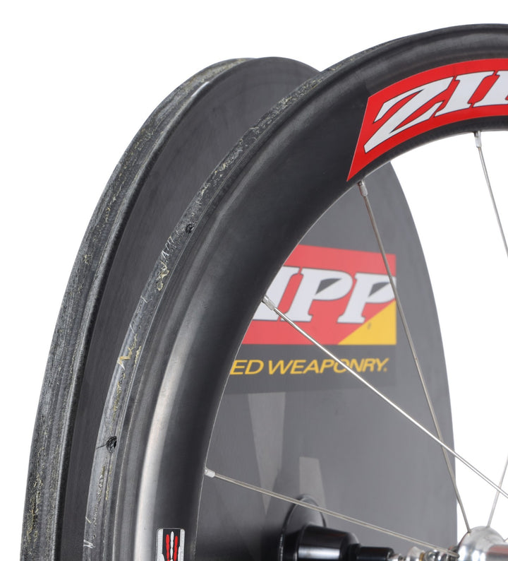 Zipp 909 Carbon Disc Tubular TT Wheelset Shimano 10 Spd 650c Rim Brake QR USA
