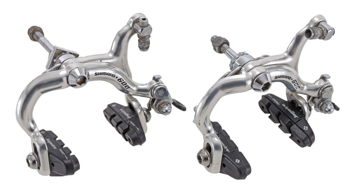 Shimano 600 EX Arabesque Road Bike BR-6200 Brake Caliper Set F/R Single Vintage