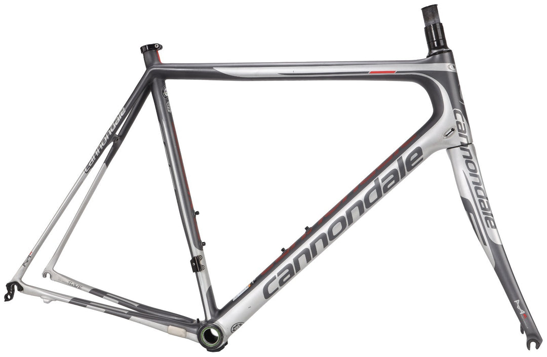 Cannondale SuperSix EVO Hi-MOD Carbon Road Frameset 58cm Silver 700c Rim QR 2015