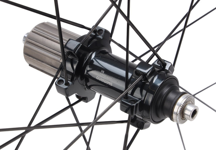 Shimano Dura-Ace WH-R9000 C24 11 Spd Carbon Clincher Road Bike Wheelset 700c Rim